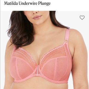 Elomi Matilda size US 42L/UK 42HH in blush. NWT